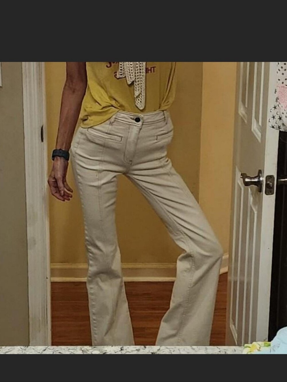 Free People Firecracker Star Flare Jeans
